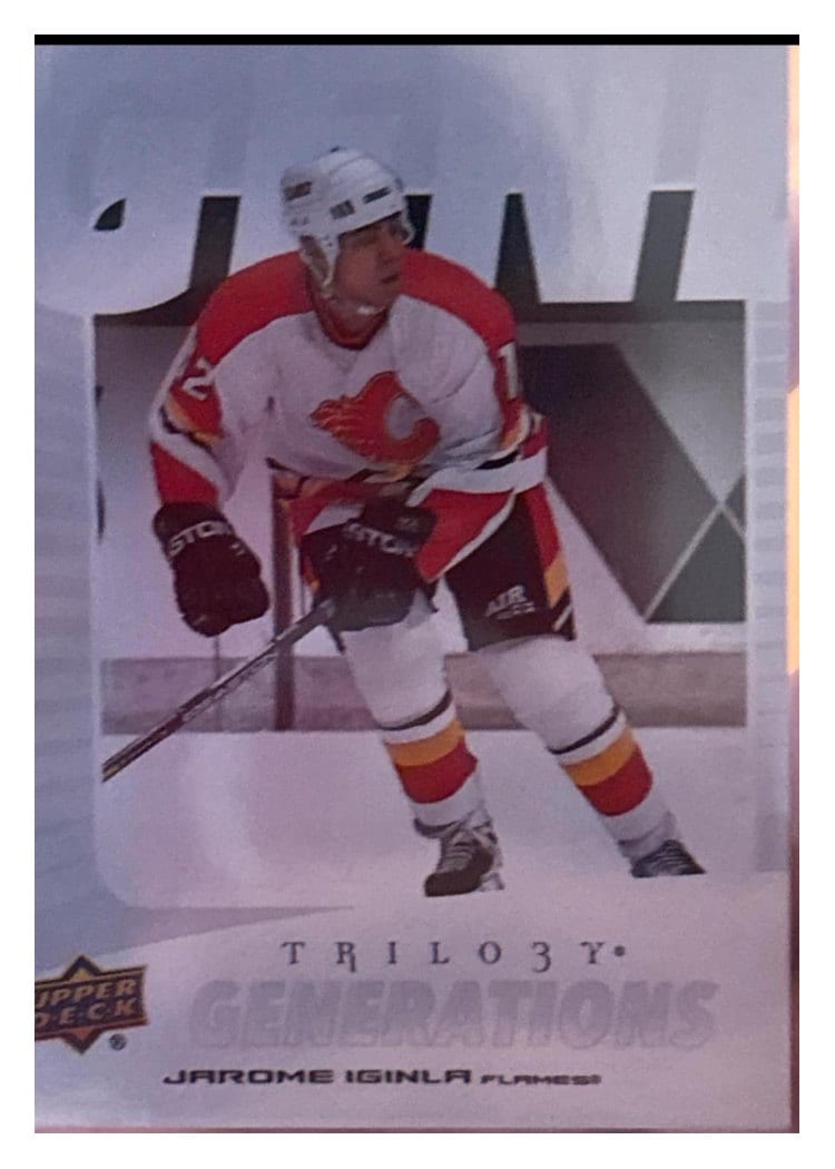 2023-24 Upper Deck Trilogy Generations Jarome Iginla #TG-15A card