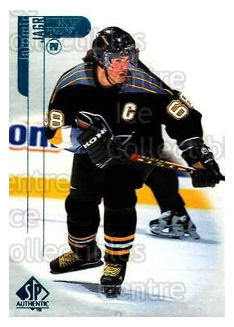 1998 SP Authentic Jaromir Jagr #70 card