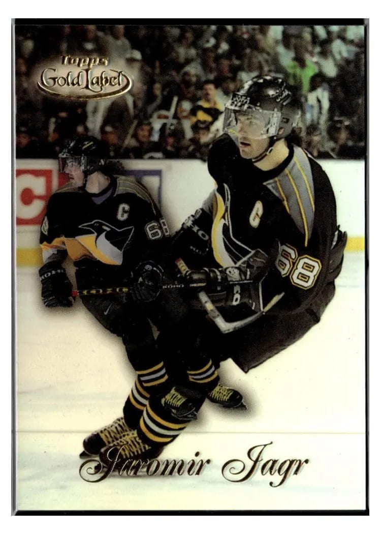 1998 Topps Gold Label Jaromir Jagr #5 card