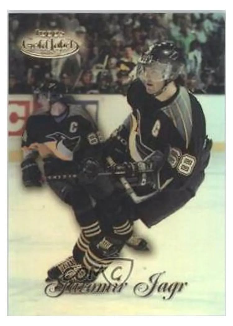 1998 Topps Gold Label Jaromir Jagr #5 card