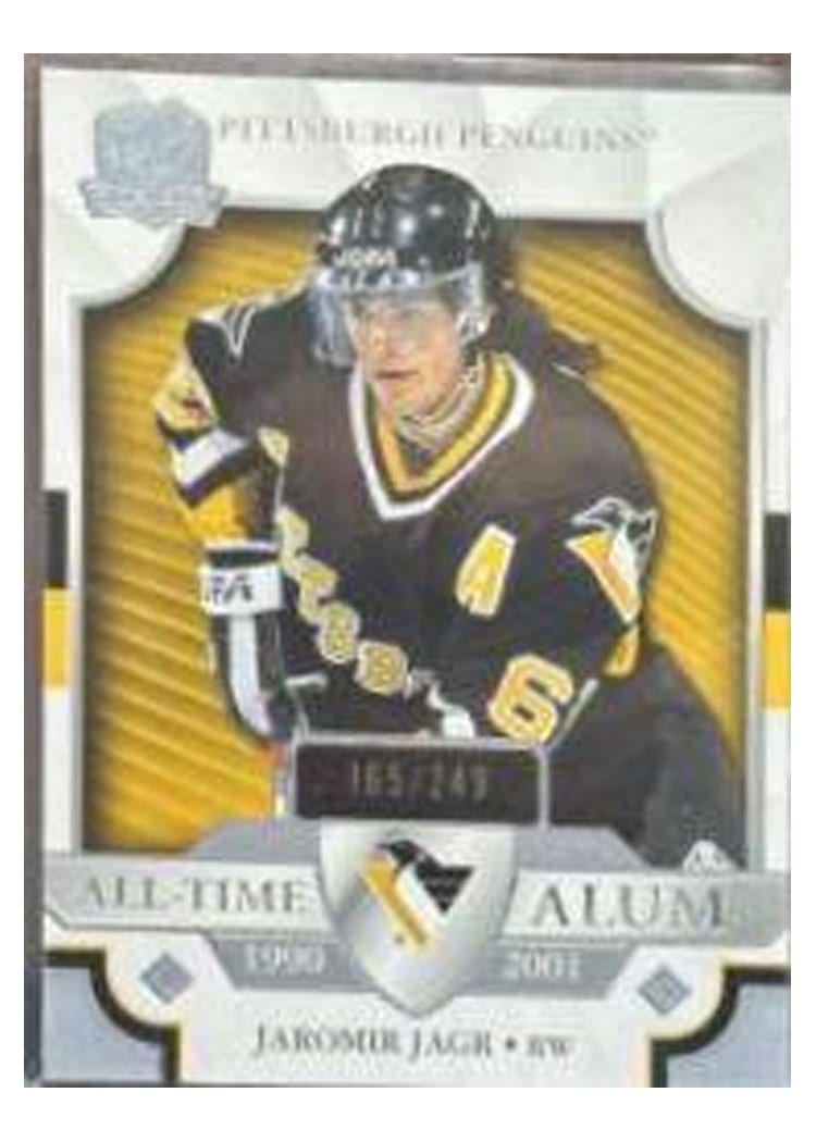 2021-22 Upper Deck The Cup All-Time Alumni Jaromir Jagr #ATA-JJ card