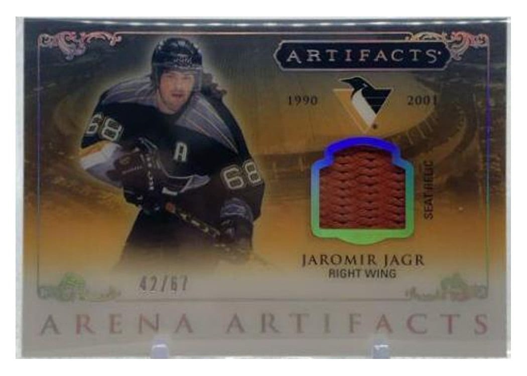 2023-24 Upper Deck Artifacts Arena Artifacts Jaromir Jagr #AA-JJ card