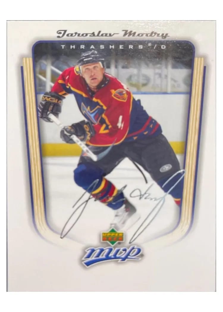 2005 Upper Deck MVP Jaroslav Modry #21 card