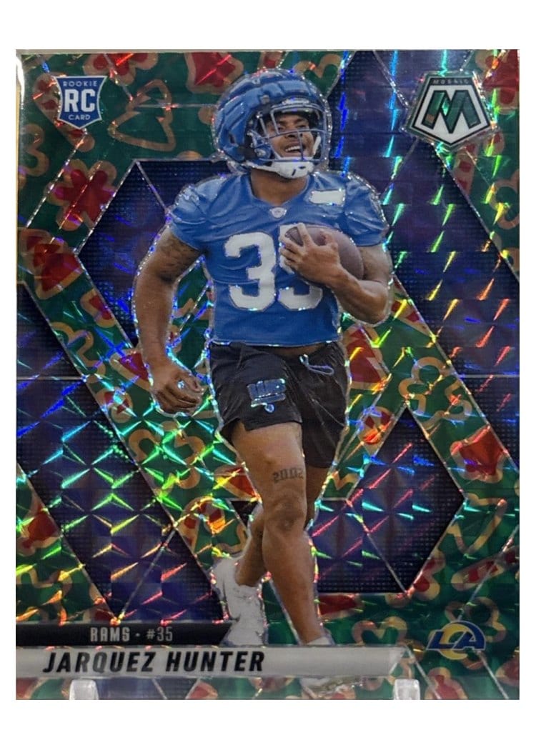 2025 Panini Mosaic Base Set Jarquez Hunter Cookies #380 card