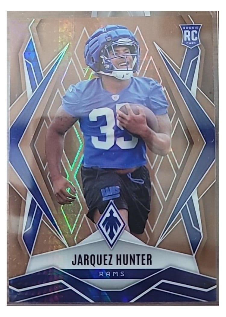 2025 Panini Phoenix Base Set Jarquez Hunter #232 card