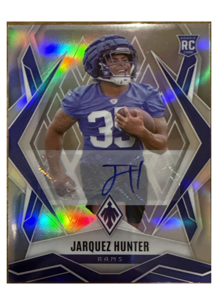 2025 Panini Phoenix Base Set Jarquez Hunter #232 card