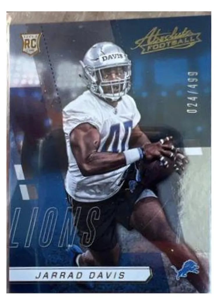 2017 Panini Absolute Jarrad Davis #152 card