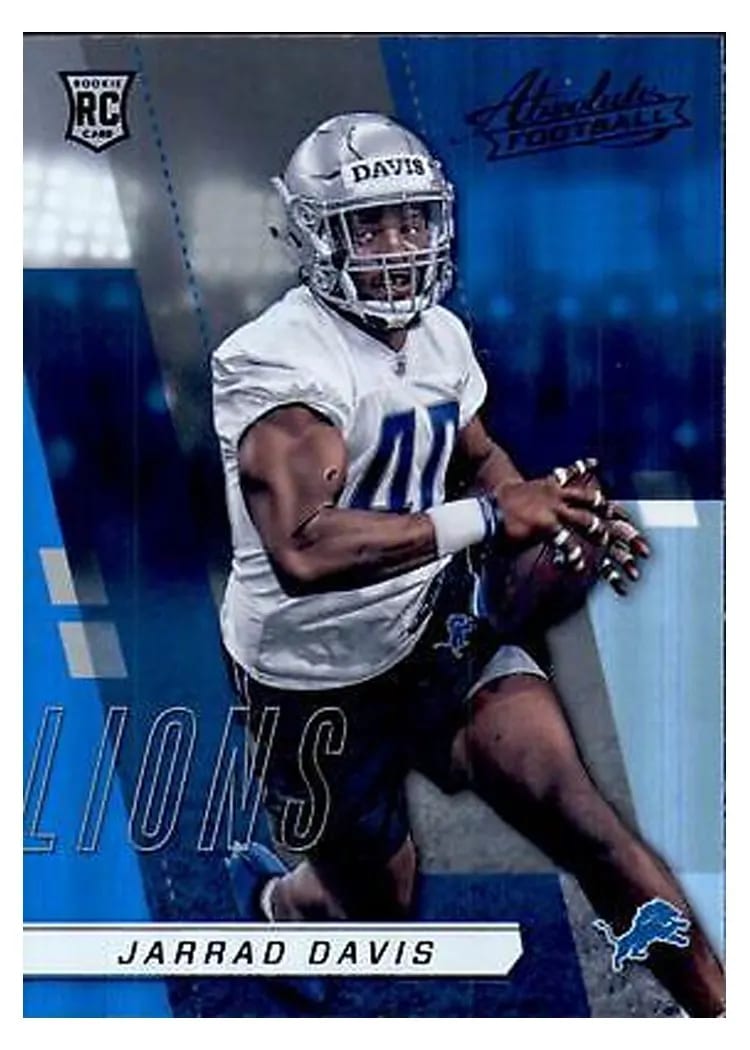 2017 Panini Absolute Jarrad Davis Spectrum Blue #152 card