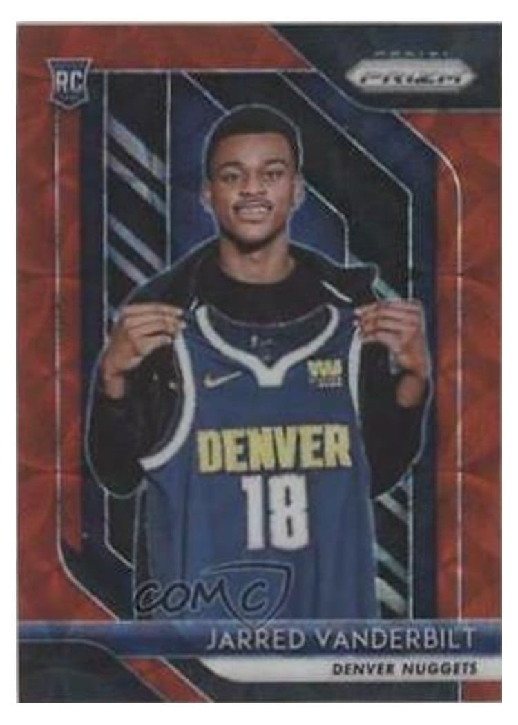 2018-19 Panini Prizm Base Set Jarred Vanderbilt #42 card