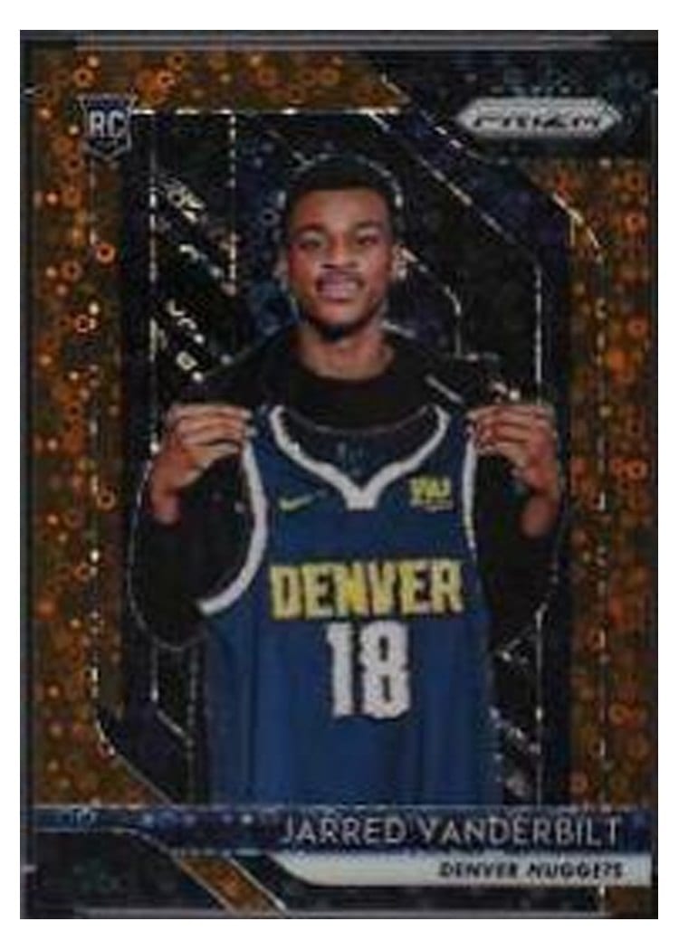 2018-19 Panini Prizm Base Set Jarred Vanderbilt #42 card