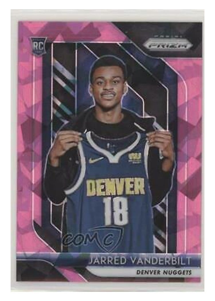 2018-19 Panini Prizm Base Set Jarred Vanderbilt #42 card