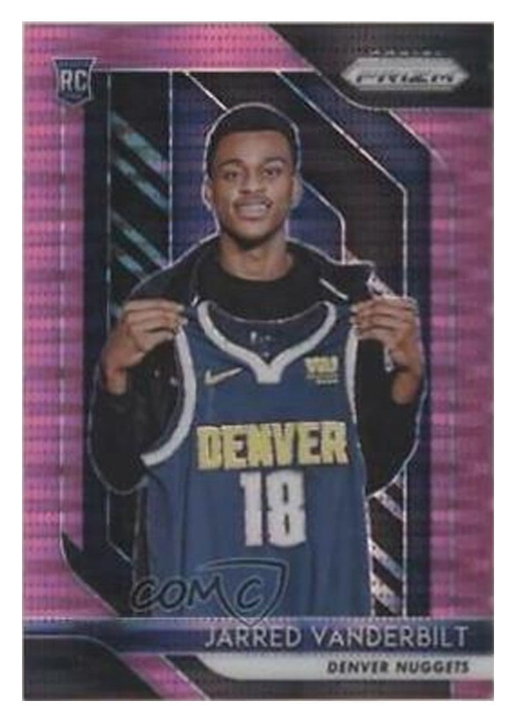 2018-19 Panini Prizm Base Set Jarred Vanderbilt #42 card