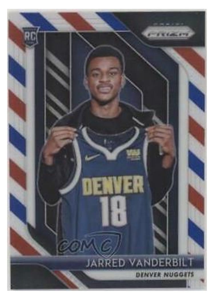 2018-19 Panini Prizm Base Set Jarred Vanderbilt #42 card