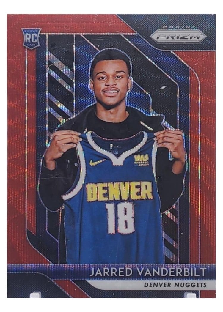 2018-19 Panini Prizm Base Set Jarred Vanderbilt #42 card