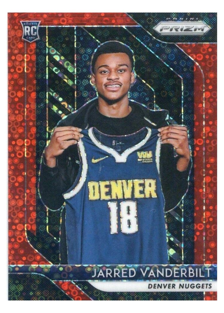 2018-19 Panini Prizm Base Set Jarred Vanderbilt #42 card
