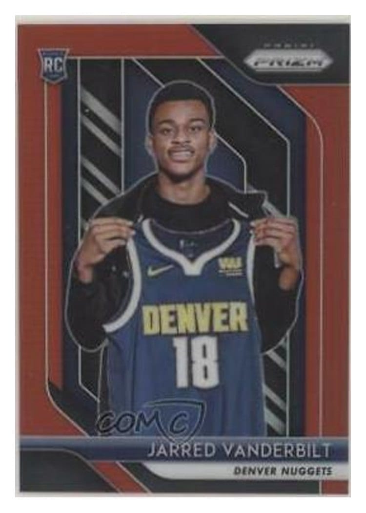 2018-19 Panini Prizm Base Set Jarred Vanderbilt #42 card