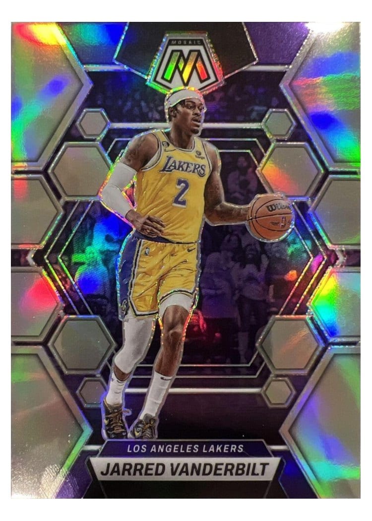 2022-23 Panini Mosaic Base Set Jarred Vanderbilt Silver #21 card