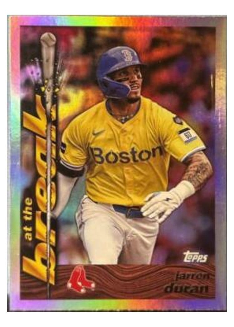 2024 Topps Archives 1995 Topps Traded & Rookies At the Break Jarren Duran #95ATB-22 card
