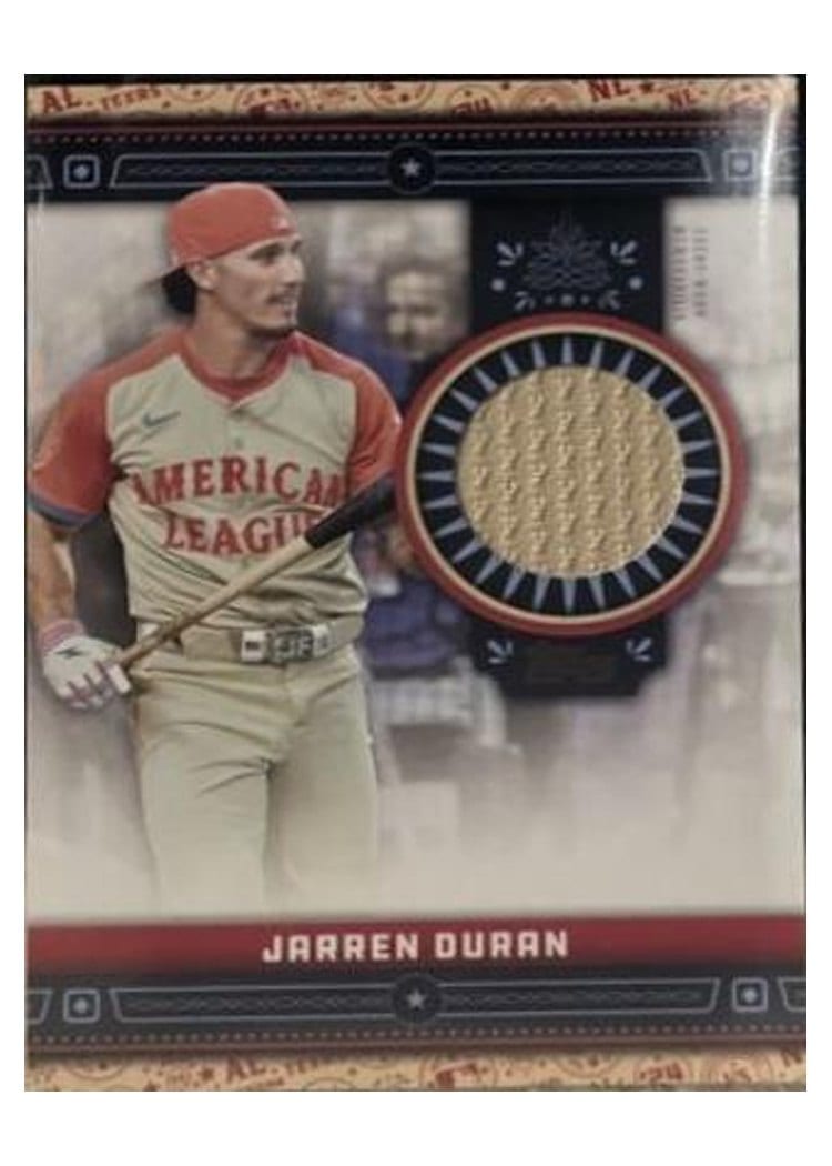 2024 Topps Update All-Star Stitches Relics Jarren Duran #ASR-JD card