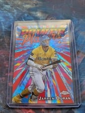 2025 Topps Chrome Logofractor Edition Power Players Jarren Duran #PP-2 card