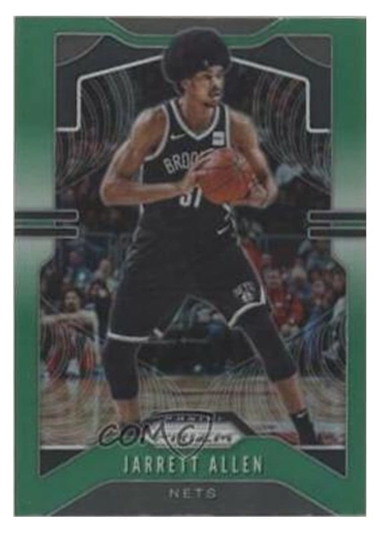 2019-20 Panini Prizm Base Set Jarrett Allen #47 card