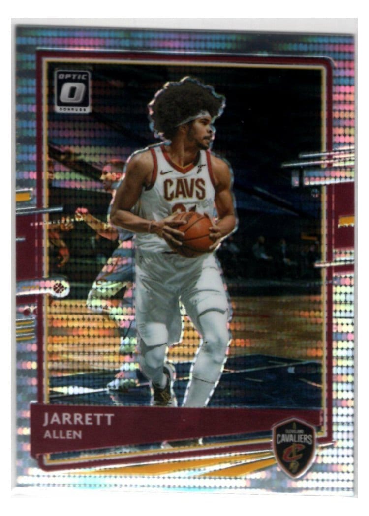 2020-21 Donruss Optic Base Set Jarrett Allen Target #118 card