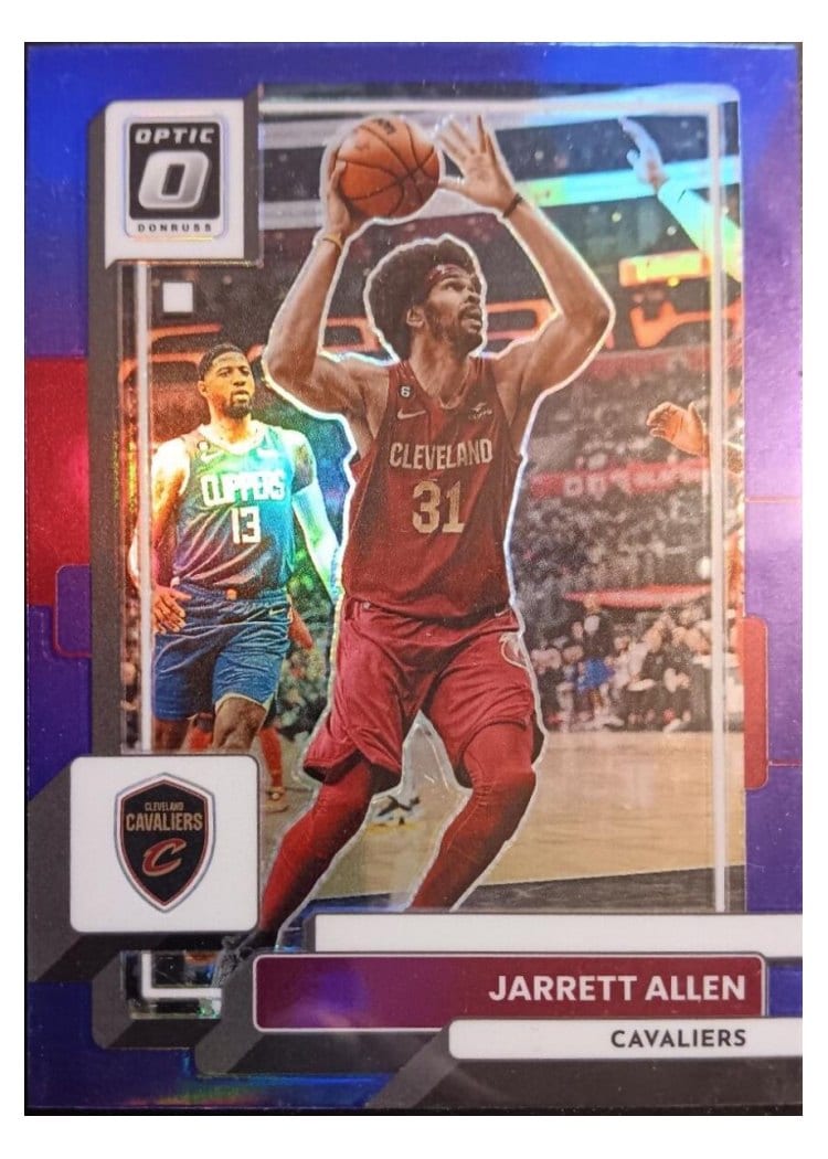 2022-23 Donruss Optic Base Set Jarrett Allen #76 card