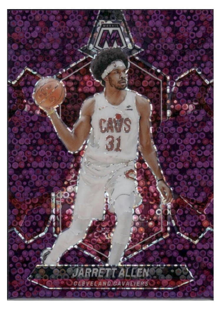 2023-24 Panini Mosaic Base Set Jarrett Allen #21 card