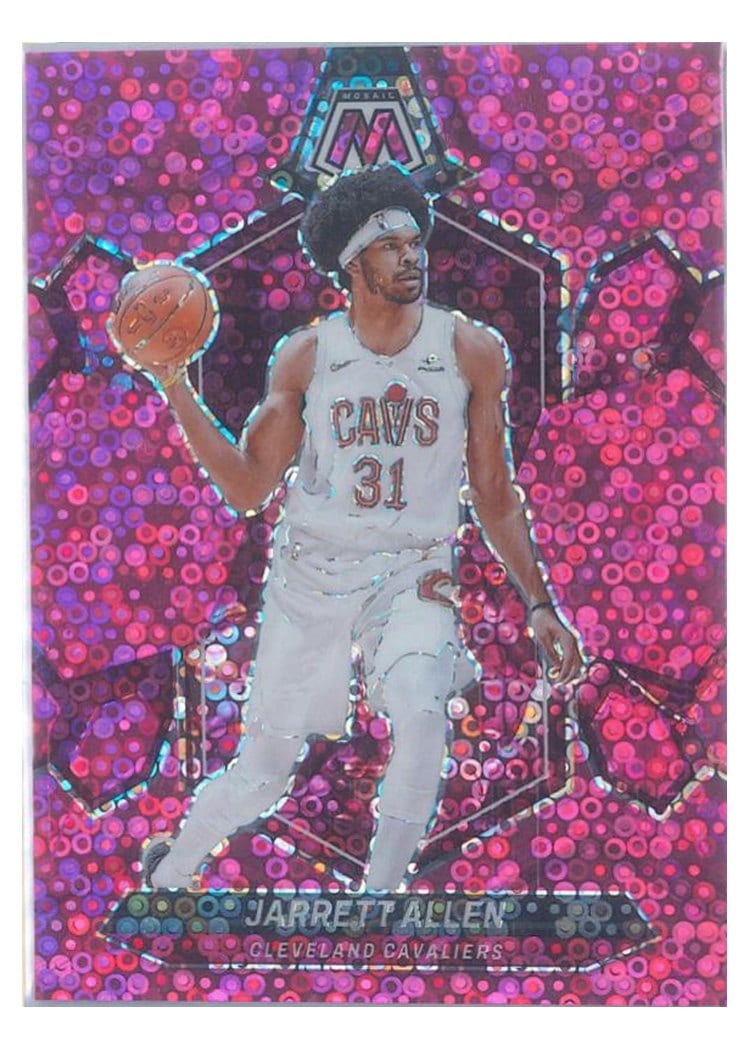 2023-24 Panini Mosaic Base Set Jarrett Allen Pink Fast Break #21 card