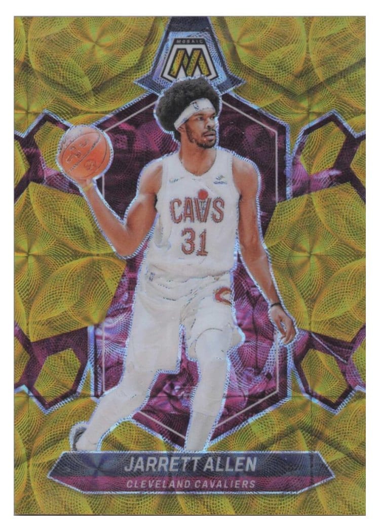 2023-24 Panini Mosaic Base Set Jarrett Allen #21 card
