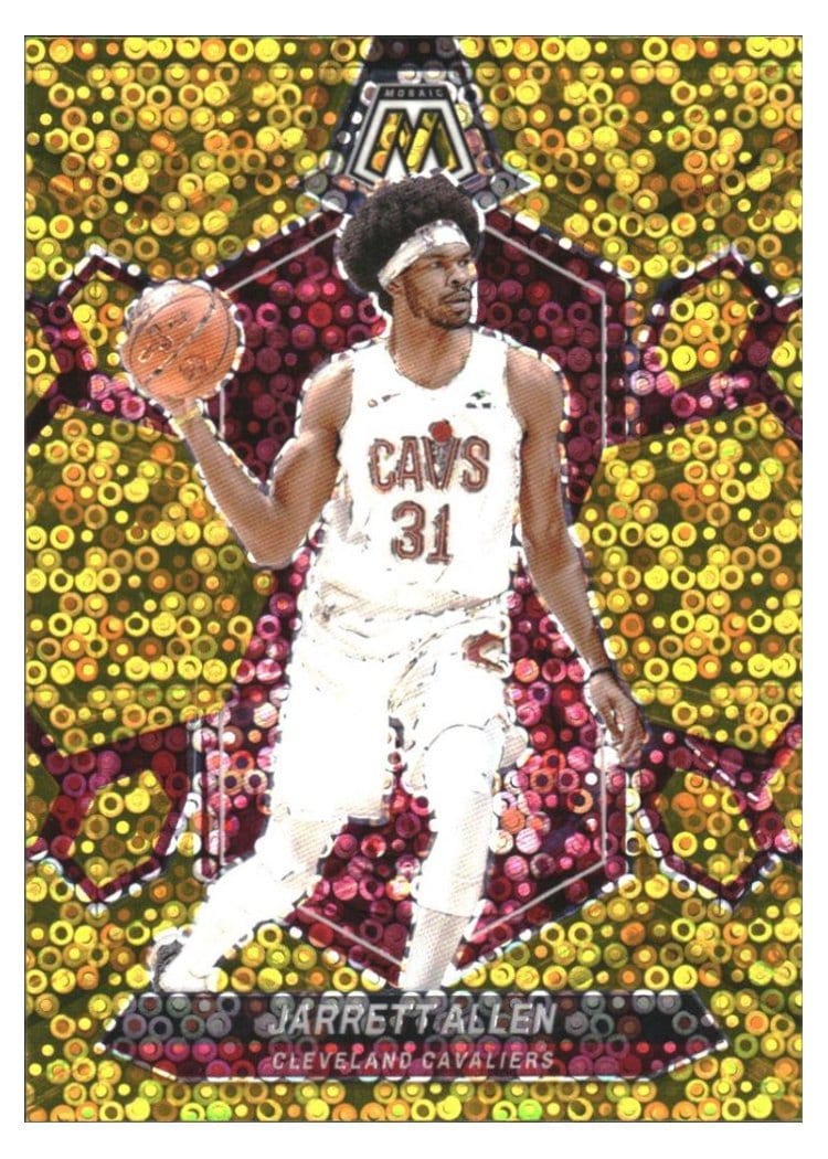 2023-24 Panini Mosaic Base Set Jarrett Allen #21 card