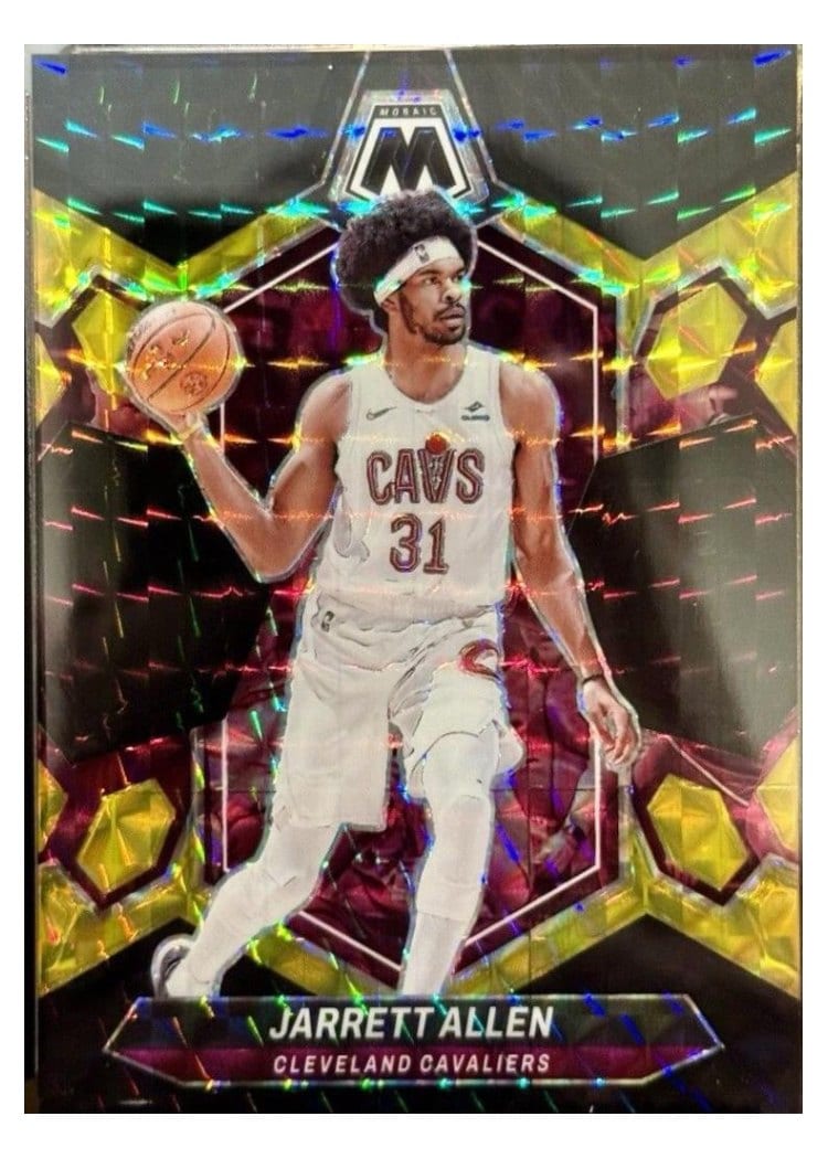 2023-24 Panini Mosaic Base Set Jarrett Allen #21 card