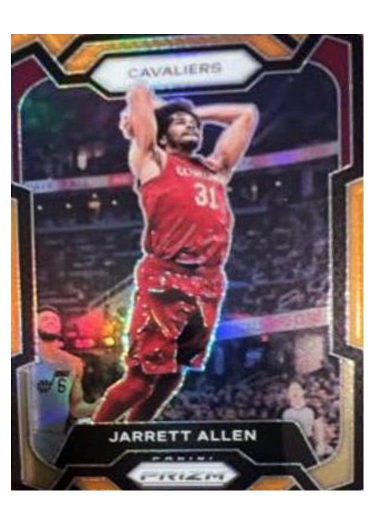 2023-24 Panini Prizm Base Set Jarrett Allen Orange #248 card