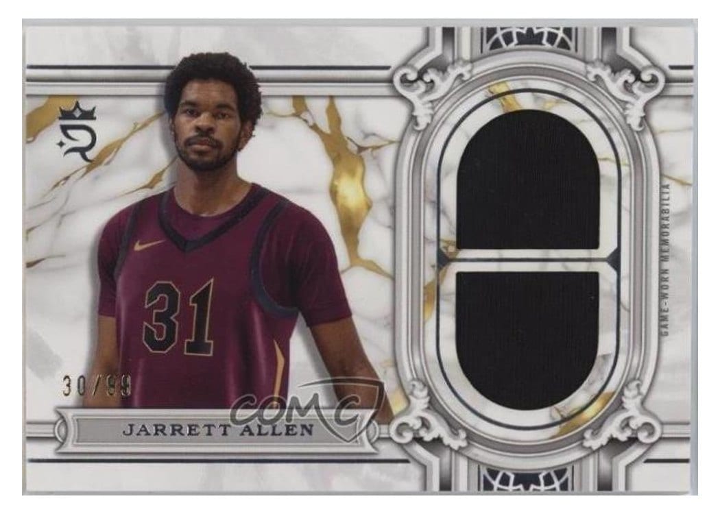 2023-24 Topps Royalty Regalia Relics Jarrett Allen #RR-JA card