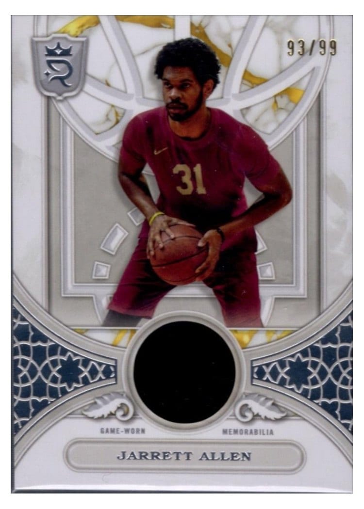 2023-24 Topps Royalty Round Ball Relics Jarrett Allen #RBR-JA card