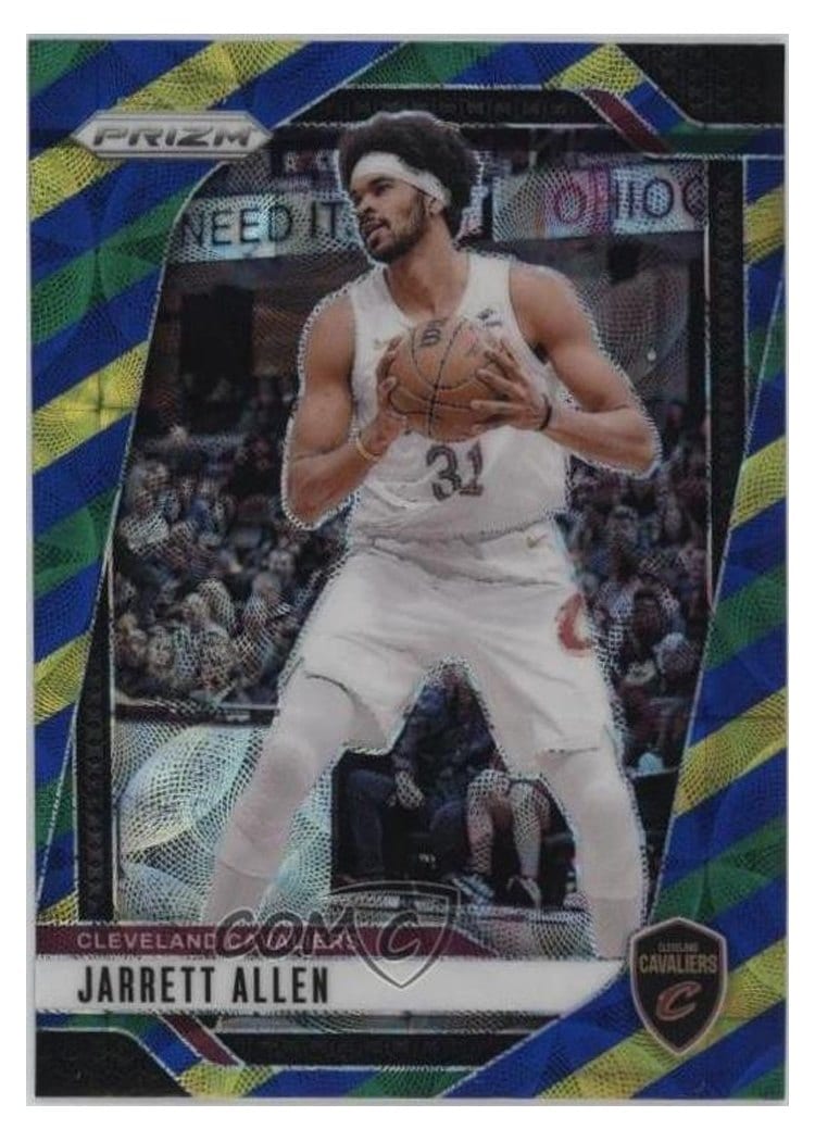2024-25 Panini Prizm Base Set Jarrett Allen #169 card