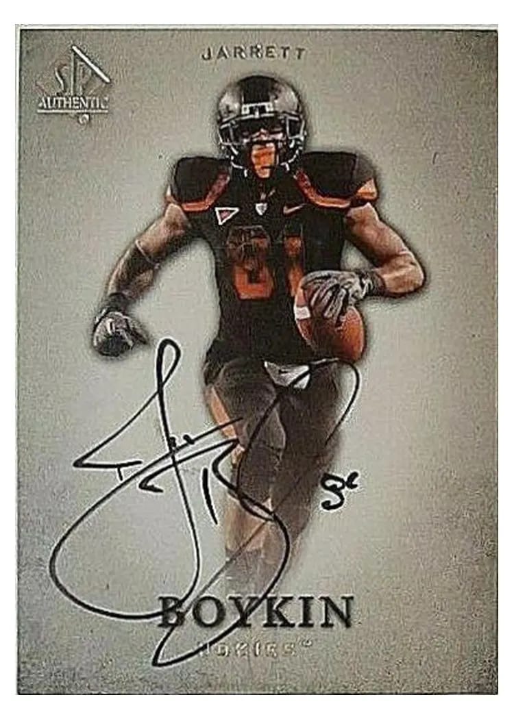 2012 SP Authentic Jarrett Boykin #44 card