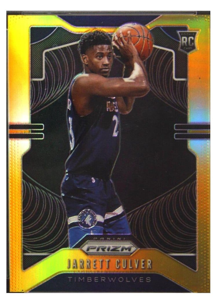 2019-20 Panini Prizm Base Set Jarrett Culver #252 card