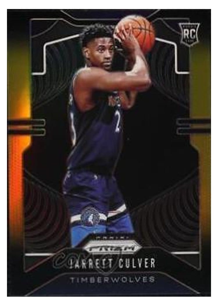 2019-20 Panini Prizm Base Set Jarrett Culver #252 card