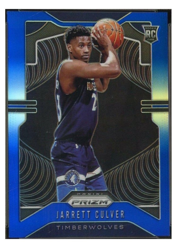 2019-20 Panini Prizm Base Set Jarrett Culver #252 card