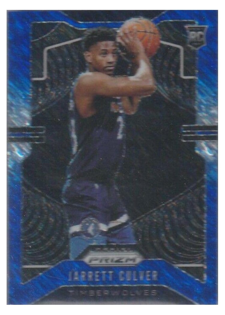 2019-20 Panini Prizm Base Set Jarrett Culver #252 card
