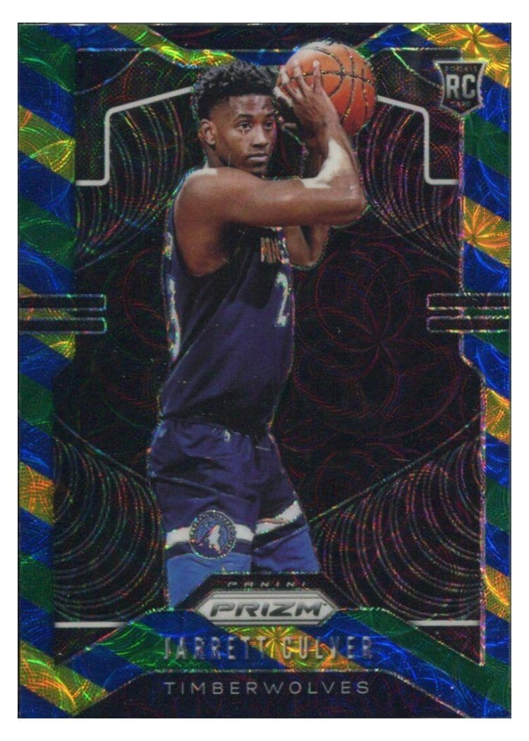 2019-20 Panini Prizm Base Set Jarrett Culver #252 card