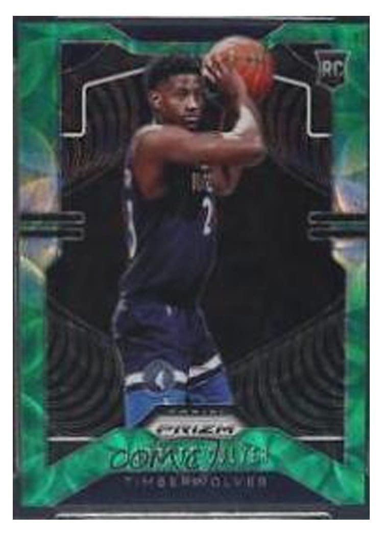 2019-20 Panini Prizm Base Set Jarrett Culver #252 card