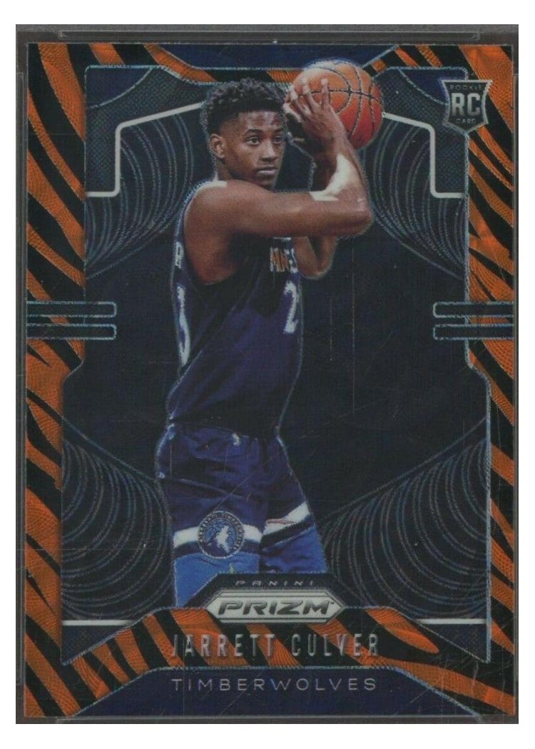 2019-20 Panini Prizm Base Set Jarrett Culver #252 card