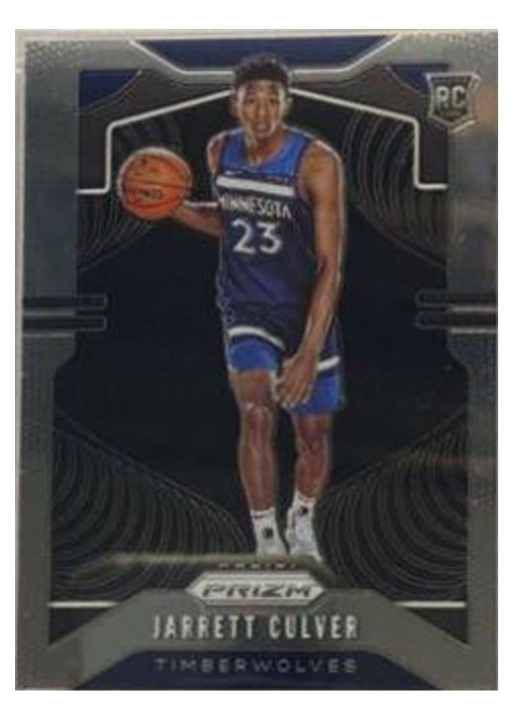 2019-20 Panini Prizm Base Set Jarrett Culver #252 card
