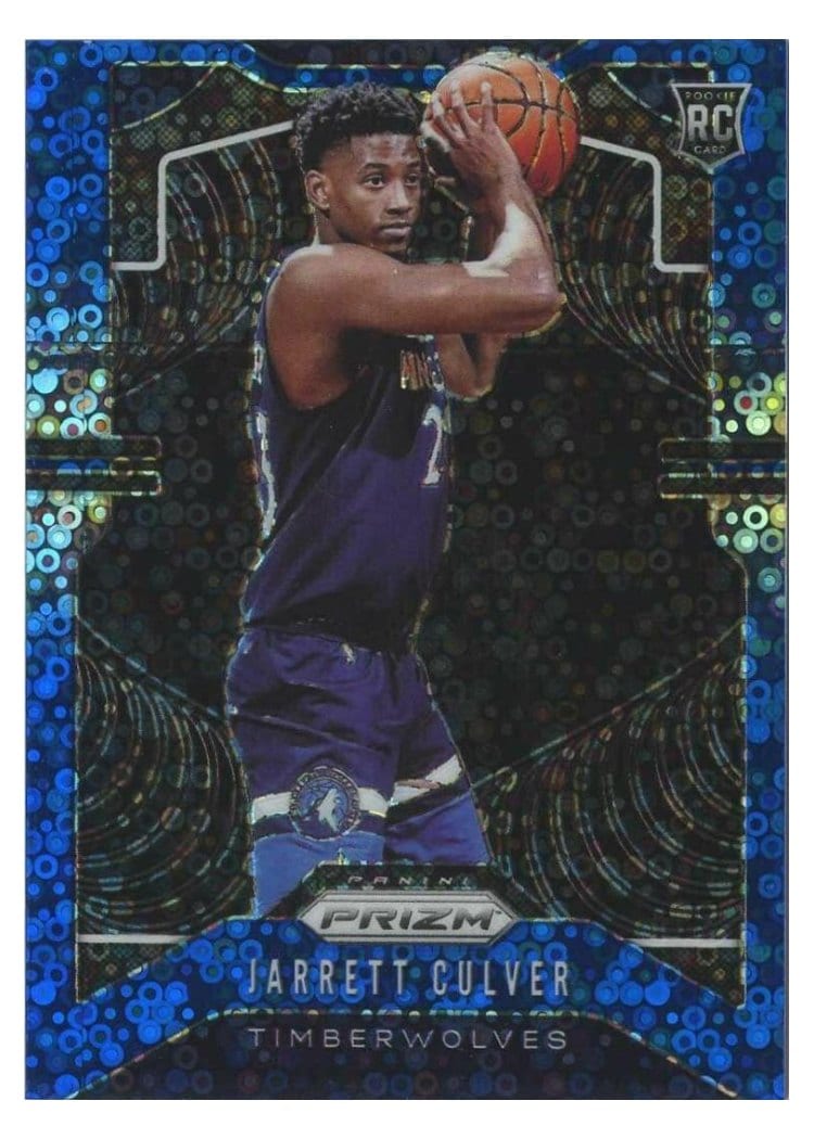 2019-20 Panini Prizm Base Set Jarrett Culver #252 card