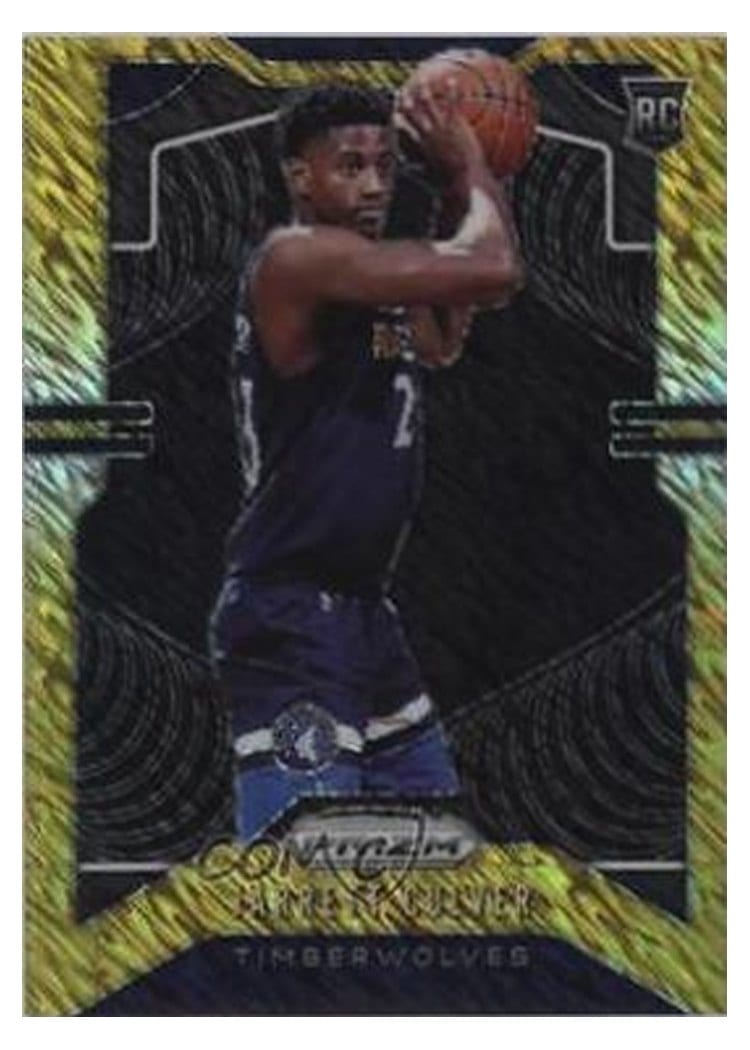 2019-20 Panini Prizm Base Set Jarrett Culver #252 card