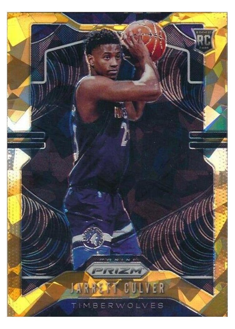 2019-20 Panini Prizm Base Set Jarrett Culver #252 card