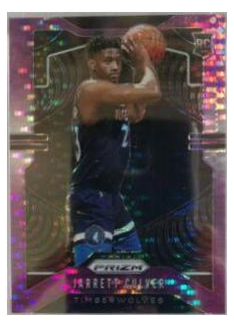 2019-20 Panini Prizm Base Set Jarrett Culver #252 card
