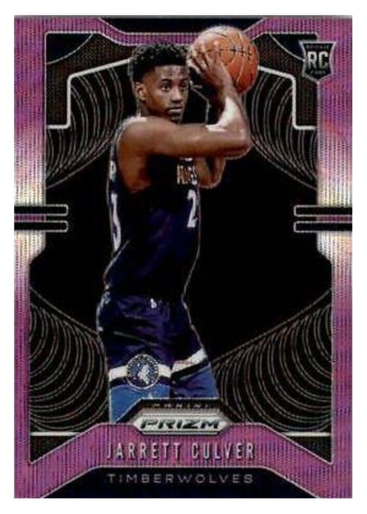 2019-20 Panini Prizm Base Set Jarrett Culver #252 card